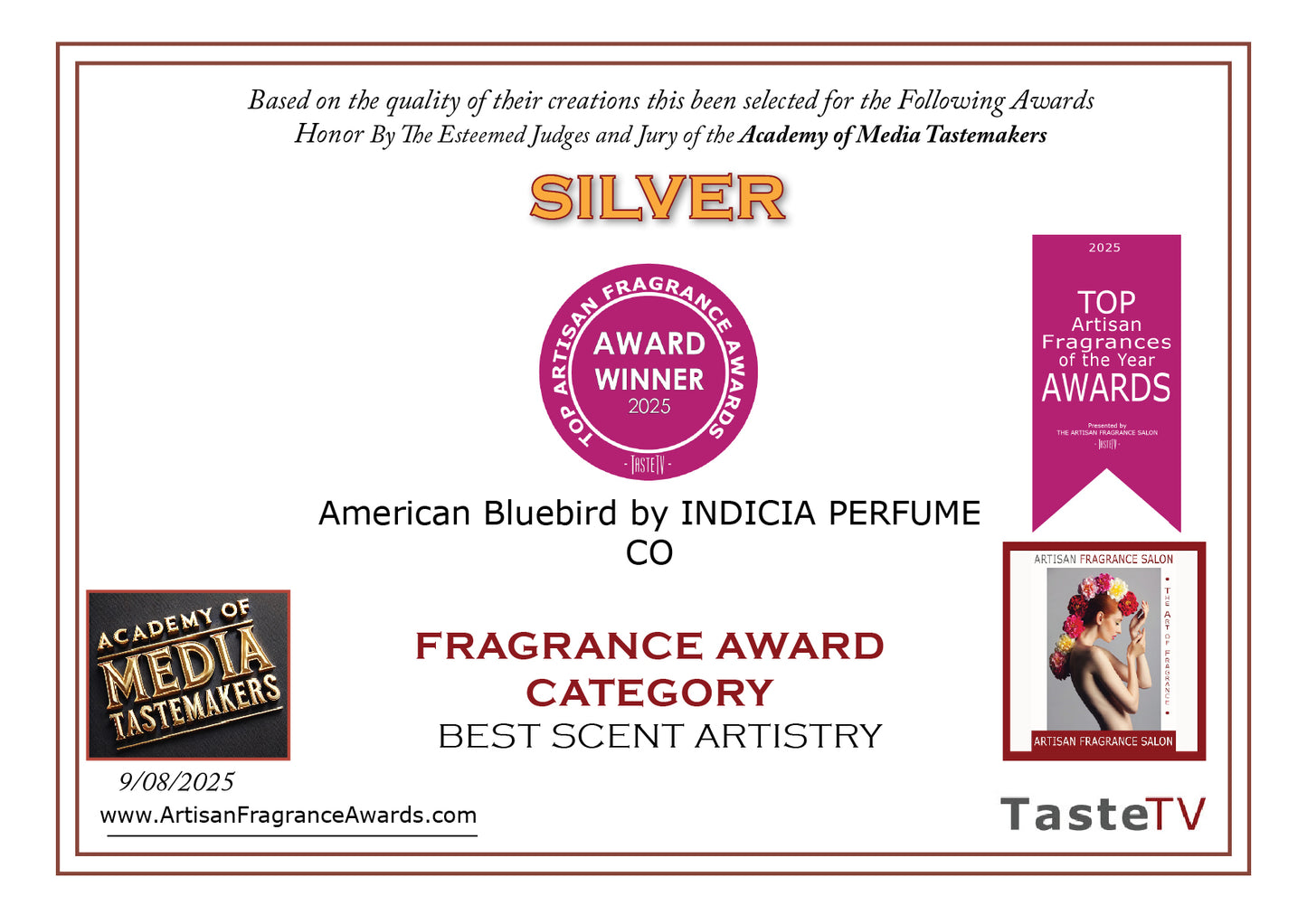 AMERICAN BLUEBIRD EAU DE PARFUM 15ML